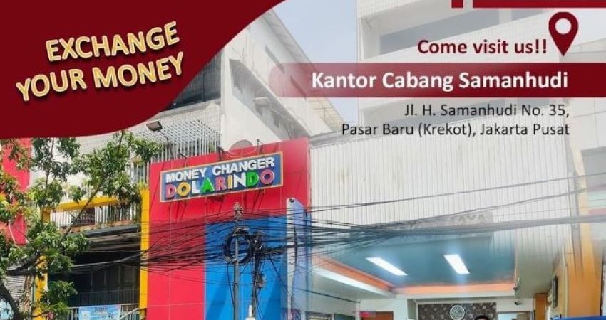 Dolarindo Money Changer Jakarta Pusat - Photo by Google